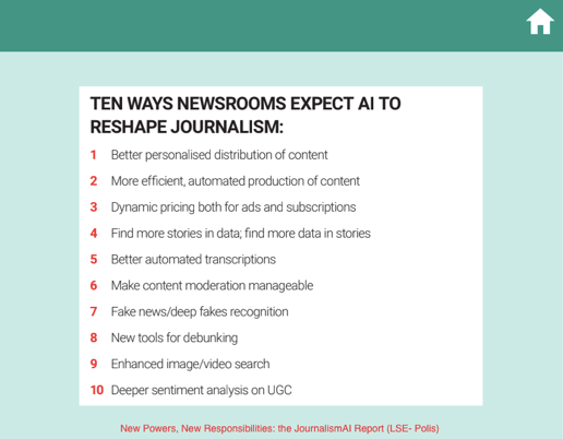 Newsroom reshapes journalism