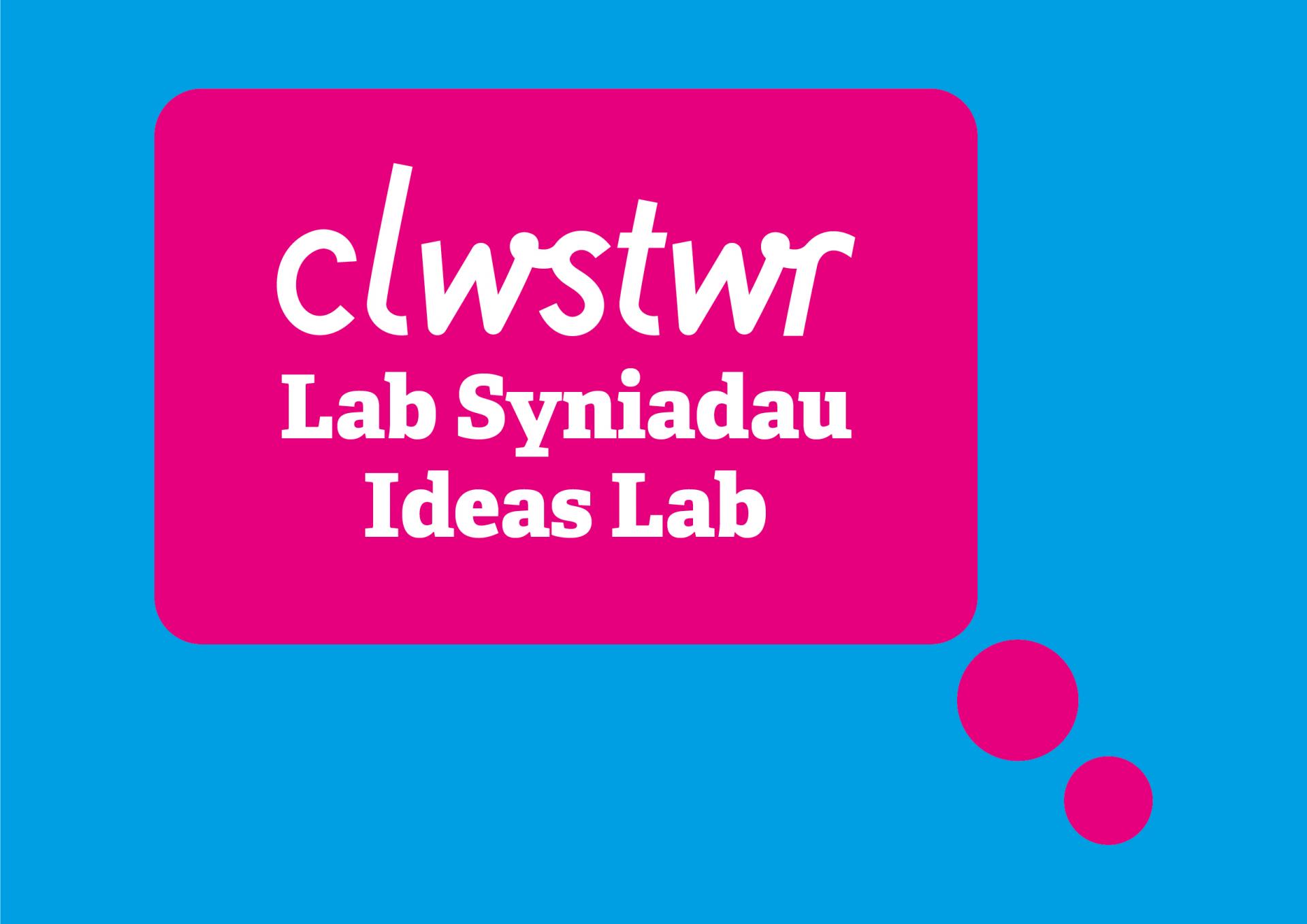 Clwstwr Ideas Lab logo