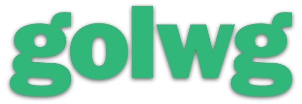 Golwg Logo spelling golwg in green text, lower case. 